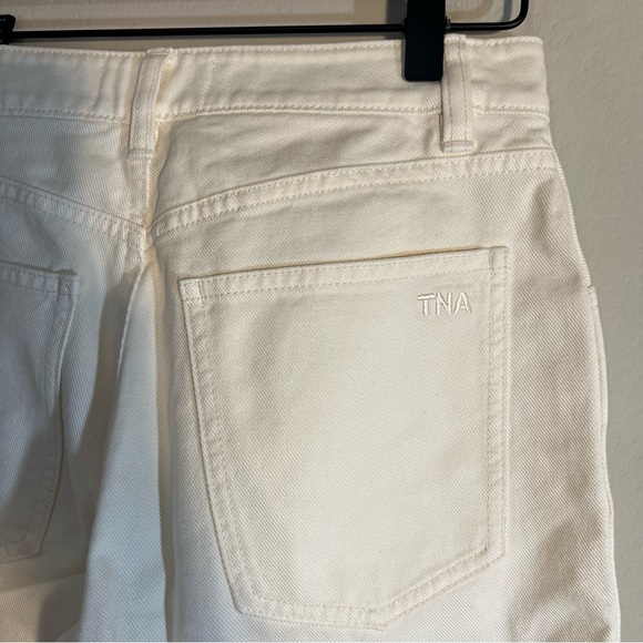 Aritzia TNA Groundwork Baggy Pants Size 0 Mid-Rise Barrel Leg Wide Fit - Picture 6 of 8